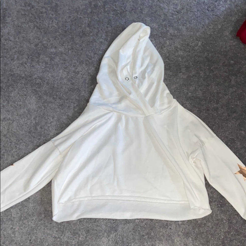 cropped hoodie